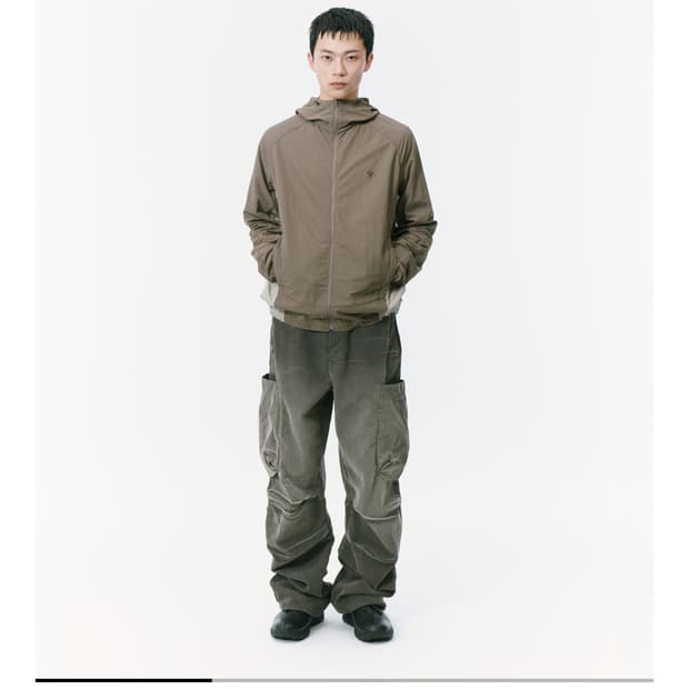 산산기어 ALPHA JACKET [BROWN]