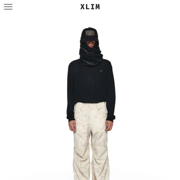 엑슬림 EP.8 01 SCARF COLOR : BLACK / GRAY