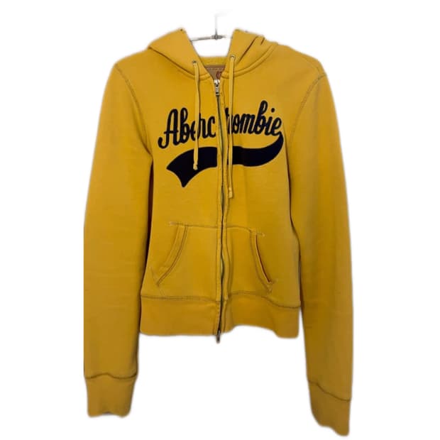 💛아베크롬비 옐로우 후드집업💛