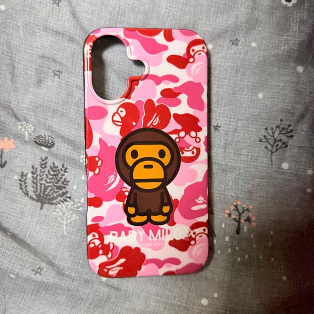 아이폰 16 베이프 베이비미일로 케이스