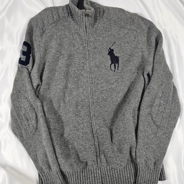 폴로빅포니니트집업