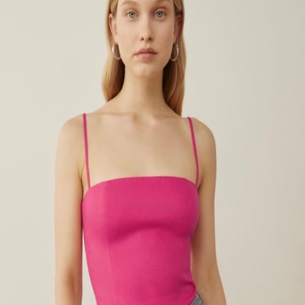 리포메이션 린넨 탑 (새상품)