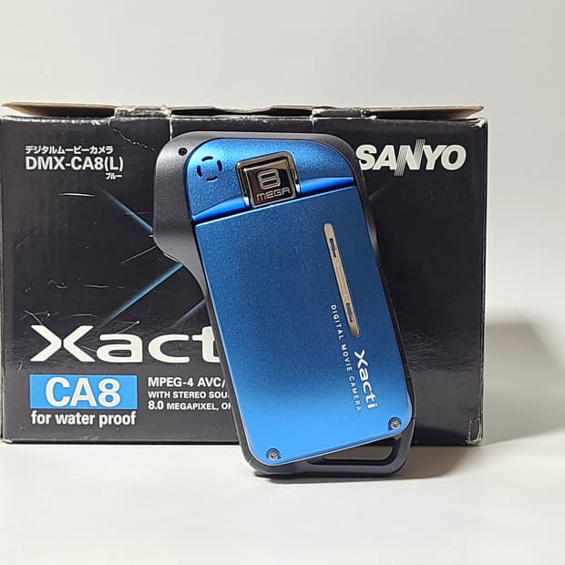 산요 작티 DMX-CA8 빈티지 캠코더 디카 디지털카메라