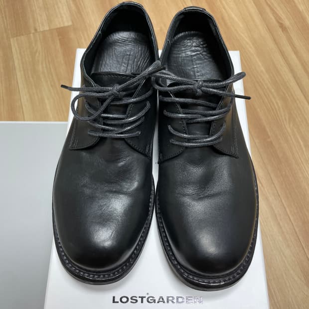로스트가든 유니폼 워시드 더비 블랙 42.5