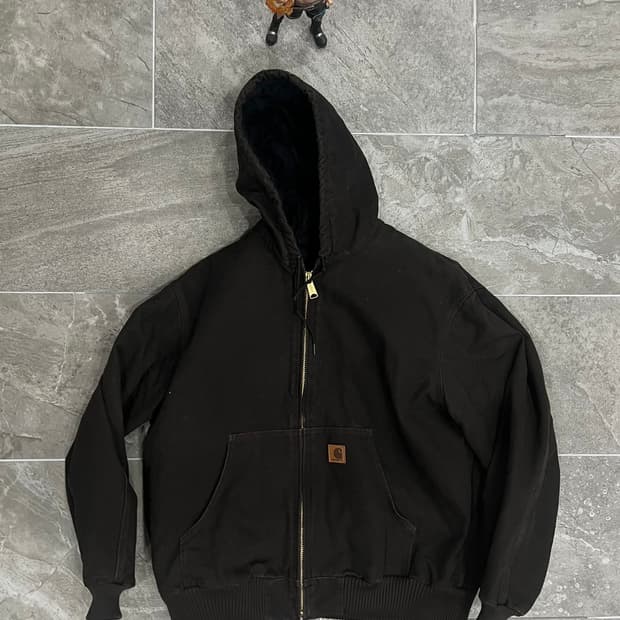 (XL) 칼하트 덕 액티브 후드자켓 J130 DKB 다크브라운