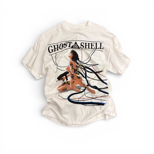 Anime Printing White Tshirt