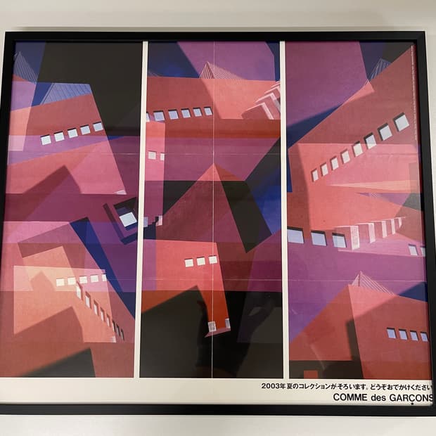 꼼데가르송 COMME des GARCONS 아트 포토 AD2003