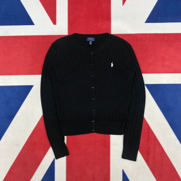 폴로 가디건 실측 여성55