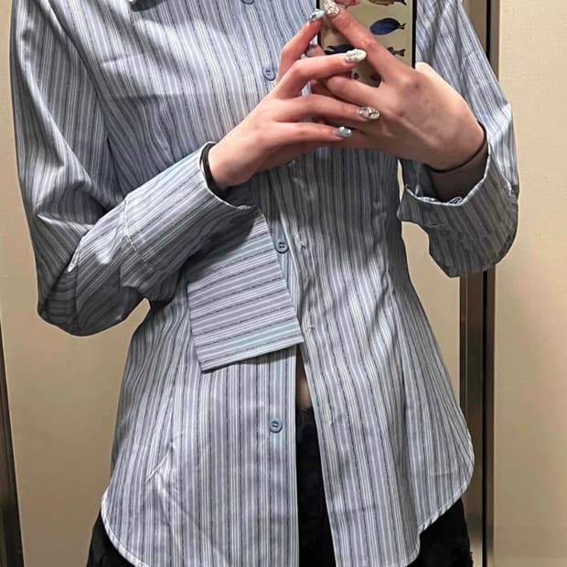 vintage blue check shirts