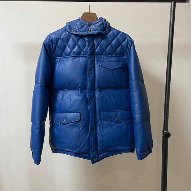 (XL) LEFT 램스킨 구스다운 퀼티드 패딩