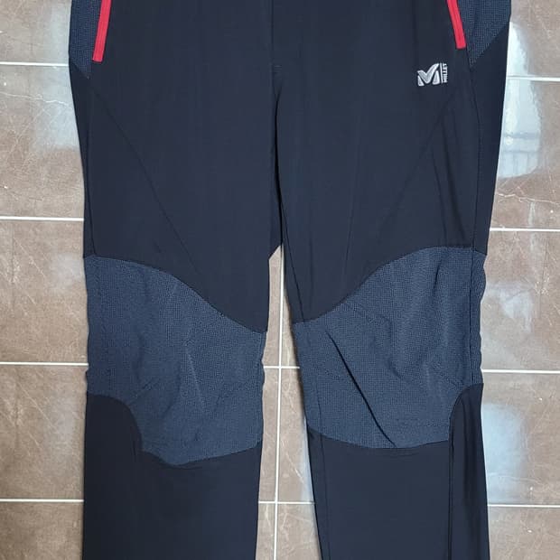 (남성32-33인치)밀레 등산바지(기모)(벨트세트)