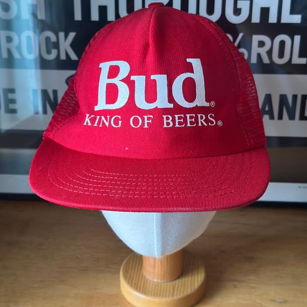 90s Budsweiser 빈티지 버드와이저 모자