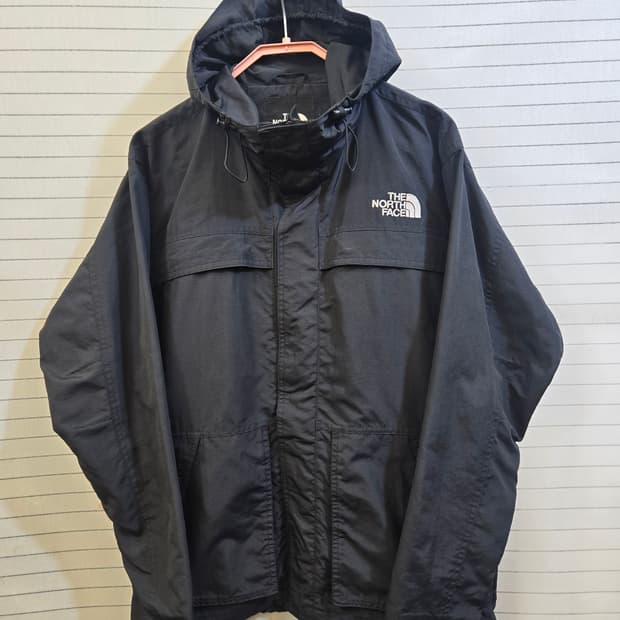 노스페이스 블랙 후드자켓 