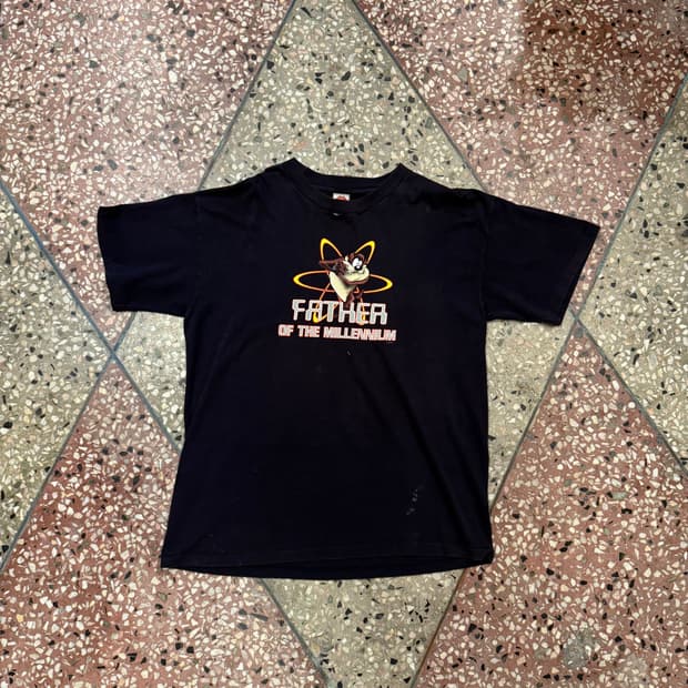 90s 루니툰즈 Taz 티셔츠 (XL)