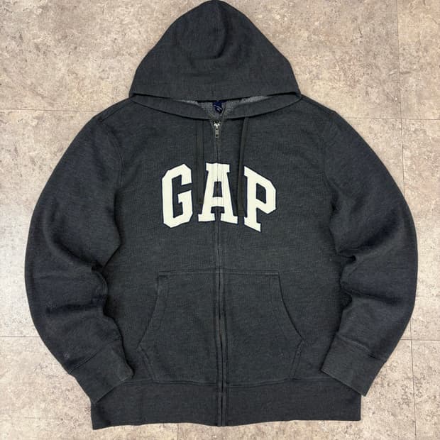 GAP 다크 그레이 후드집업 #csz165