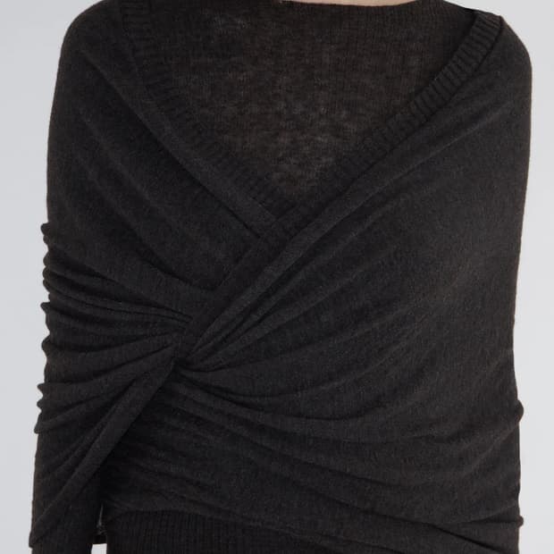 [S,M]팔로마울 Elio 크로스오버 니트/브라운