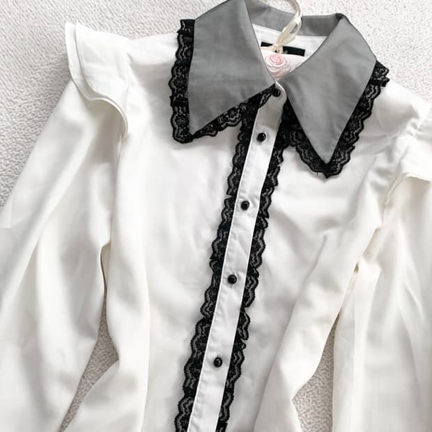 Rojita ♥ 로지타 빅카라 레이스 블라우스