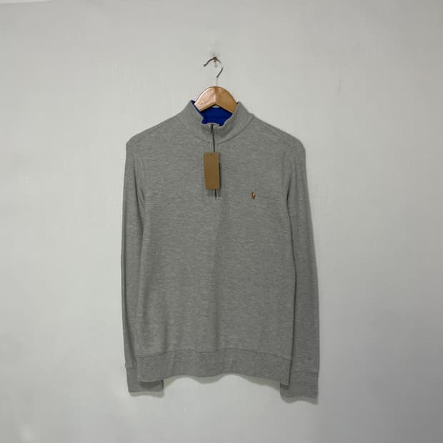 폴로 랄프로렌 하프집업 맨투맨 회색 L 빈티지