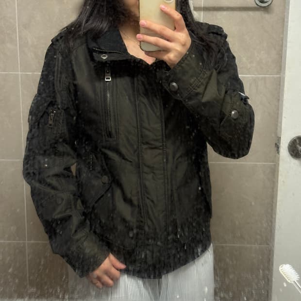 버카루 빈티지 자켓 (카키 L)