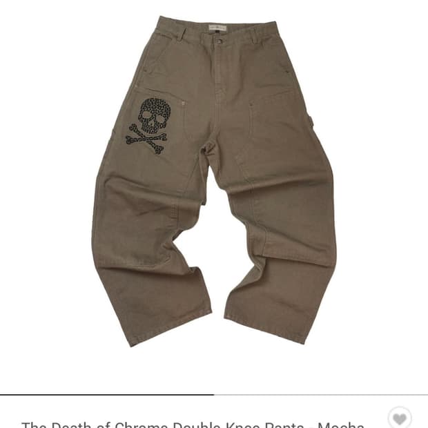 아오이로 크롬 더블니 팬츠 (2) 새상품