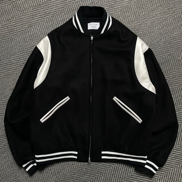 레테르코모 빅 어워드 스타디움 울 바시티 자켓o 5279