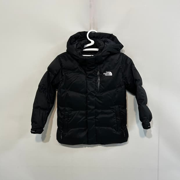 노스페이스 키즈 덕다운 패딩 120 블랙 상태최상