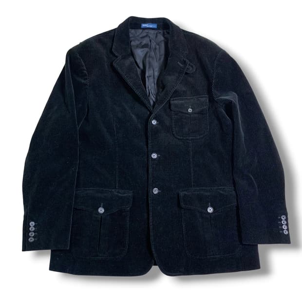 [2XL] 90s Polo Corduroy Blazer