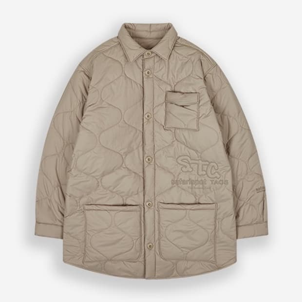 Safarispot 사파리스팟 퀄팅 자켓 베이지