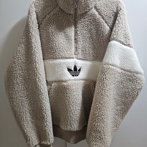 아디다스 윈터 플리스 재킷