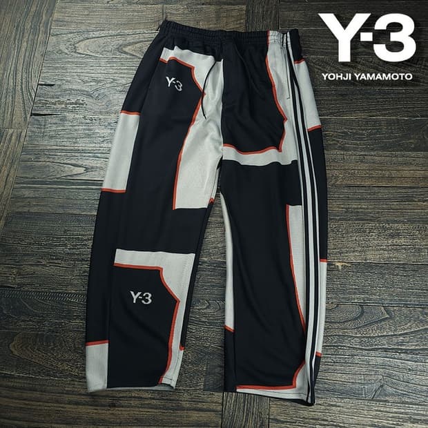 Y-3 바이 요지 야마모토 19FW 자카드 컬러블록 트랙팬츠 P01967