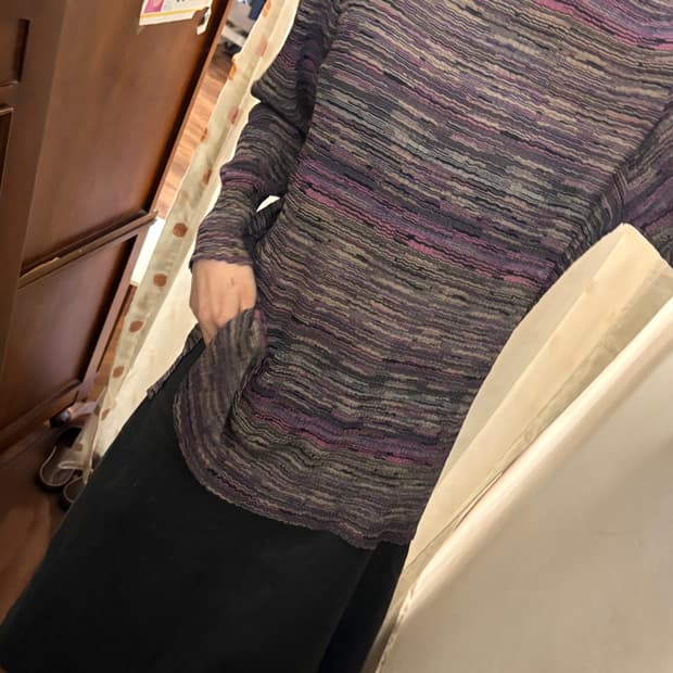 Japanese vintage striped T-shirt