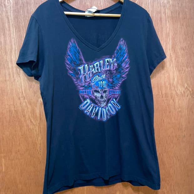 (XXL) Harley Davidson 할리 프린팅 반팔티