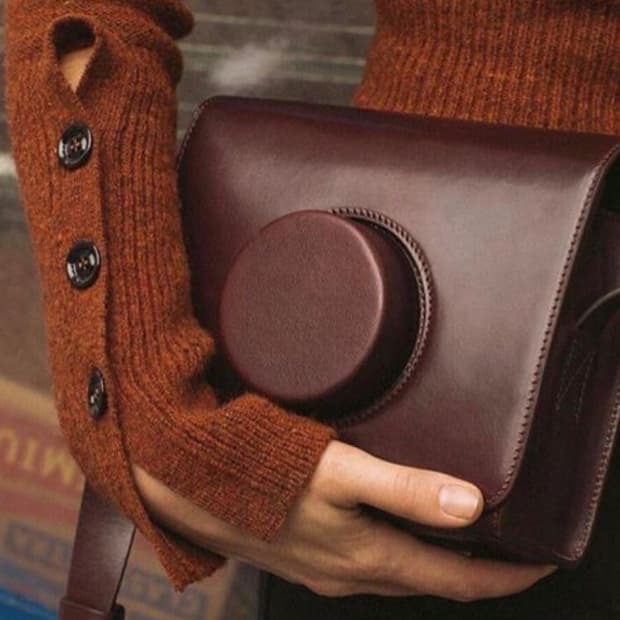 르메르 카메라백 버건디