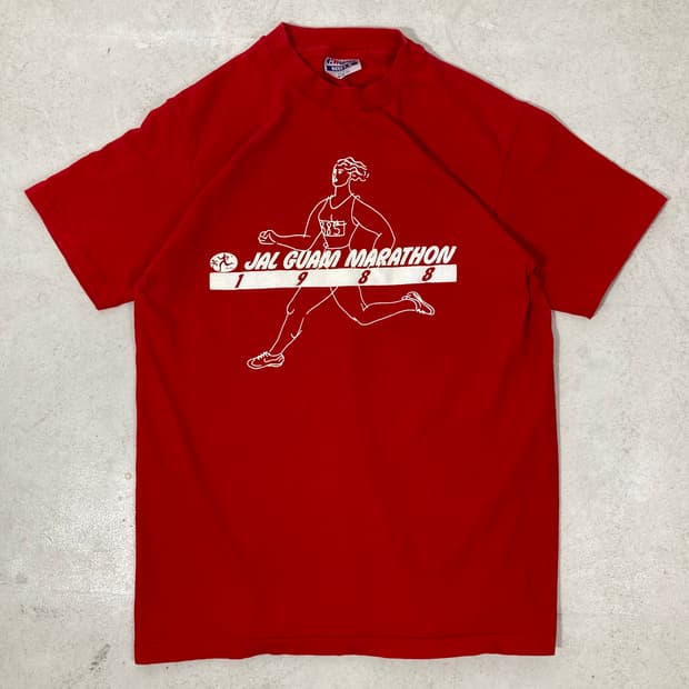 80s Single Stitched Tee (red)