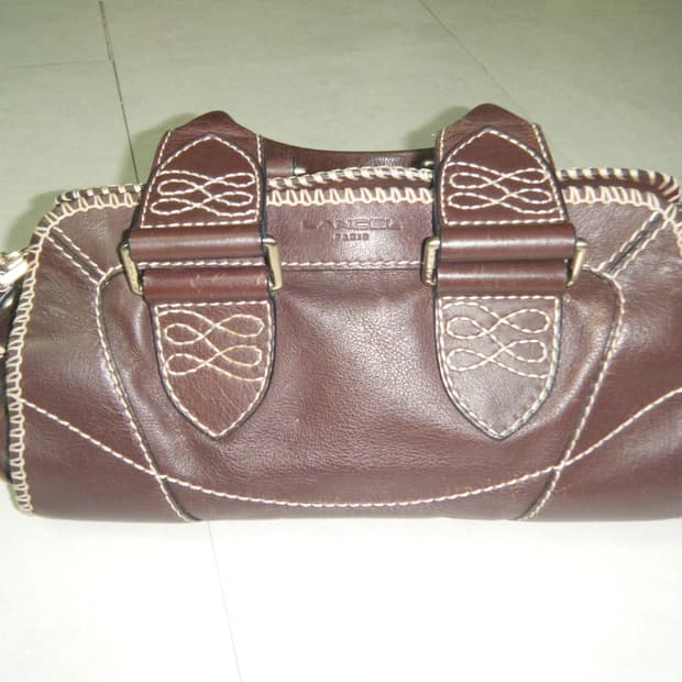 Y2k 오네갸루 페어리 웨스턴 브라운 숄더백