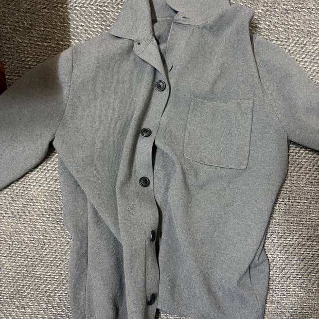 유니클로 밀라노립 가디건