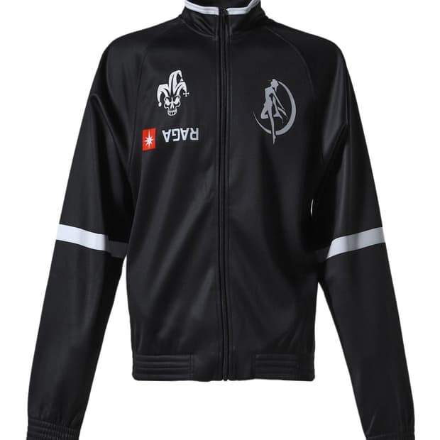 (L) Raga Malak Burbs Zip Up Jacket Black