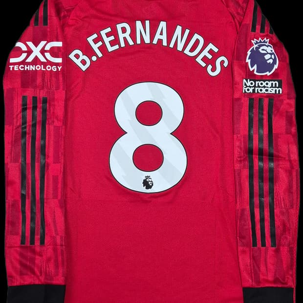 25-26 맨유 홈킷 브루노 페르난데스 긴팔유니폼 L사이즈