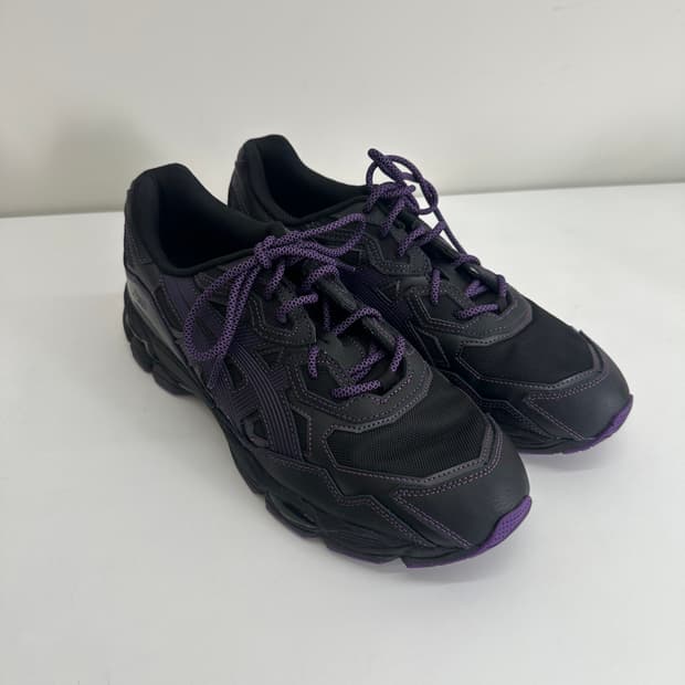 아식스 x 니들스 젤 NYC 블랙 퍼플 295