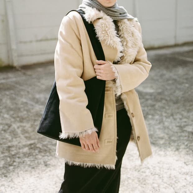 LFM Layered Shearling Jacket