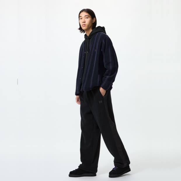 유니클로 니들스 팬츠 블랙 긴기장 2xl