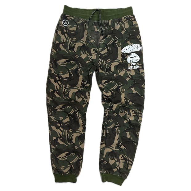 에이프 카모 트레이닝 팬츠 xl