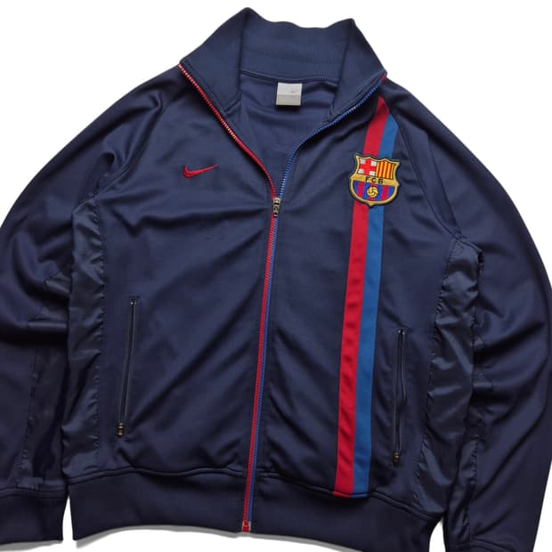 [M] 나이키 바르셀로나 06-07 트랙탑 져지