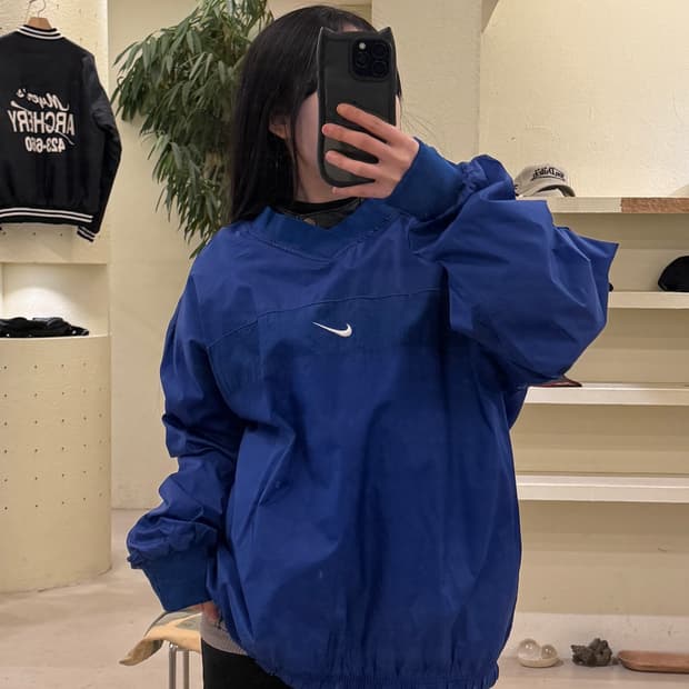 나이키 올드스쿨 센터스우시 블루 웜업 U160