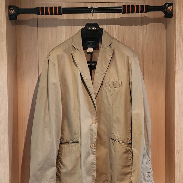 울리치 가먼트 다잉 베이지 코튼 자켓 3XL