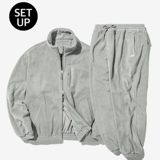 코드그라피 테크 플리스 셋업