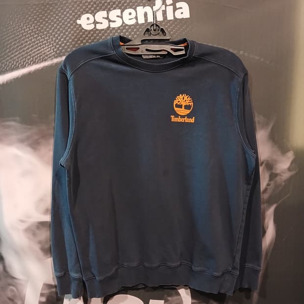 팀버랜드 네이비 맨투맨