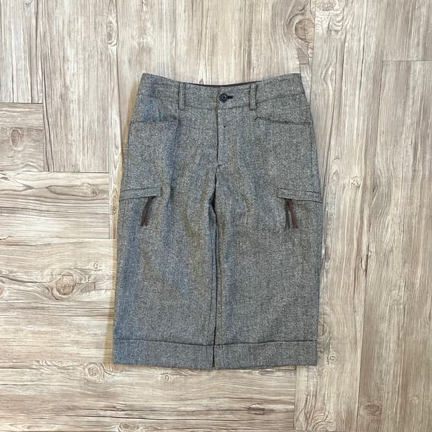 initial message 클래식 7부 팬츠