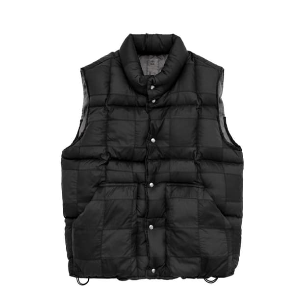 [3] 폴리테루 패치드 다운 푸퍼 베스트 블랙