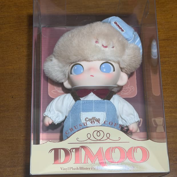 팝마트 디무 두근두근 커피 시리즈 Vinyl Plush Blister P